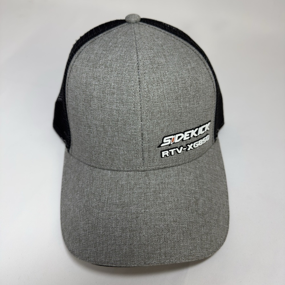 K-Products Headwear Sidekick Cap RTV-XG850 gray and blak One Size Fits all